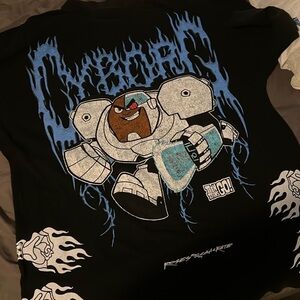 Civil Regime x Teen Titans Go Cyborg Men's Large Oversized T-Shirt NWT